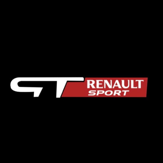 RENAULT GT LOGO PROJECROTR LIGHTS Nr.0948 (quantity  1 =  2 Logo Film & 2 door lights)