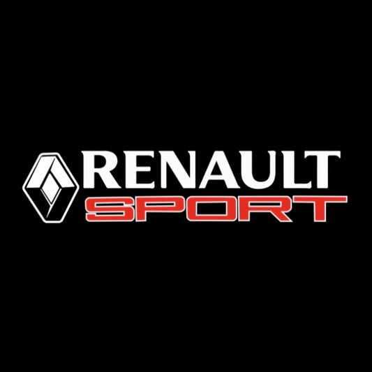 RENAULT Sport LOGO PROJECROTR LIGHTS Nr.0918 (quantity  1 =  2 Logo Film & 2 door lights)