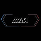 BMW M LOGO PROJECTOT LIGHTS  (quantity 1 = 1 sets/2 door lights)Nr.11m
