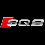 AUDI  SQ8 LOGO PROJECTOT LIGHTS  (quantity 1 = 2 Logo Films /2 door lights）Nr.12B90
