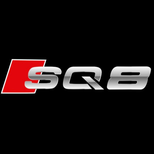 AUDI  SQ8 LOGO PROJECTOT LIGHTS  (quantity 1 = 2 Logo Films /2 door lights）Nr.12B90