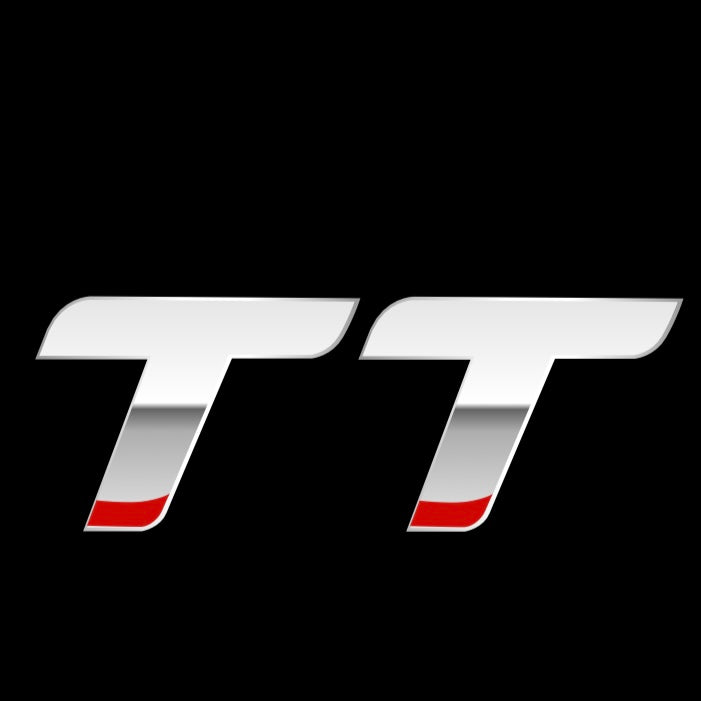 AUDI  TT LOGO PROJECTOT LIGHTS  (quantity 1 = 2 Logo Films /2 door lights）Nr.12B102
