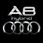 AUDI A8 LOGO PROJECTOT LIGHTS Nr.46B2 (quantity 1 = 2 Logo Films /2 door lights）