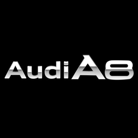AUDI A8 LOGO PROJECTOT LIGHTS Nr.46B3 (quantity 1 = 2 Logo Films /2 door lights）