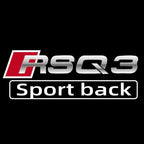 AUDI  RSQ3  LOGO PROJECTOT LIGHTS  (quantity 1 = 2 Logo Films /2 door lights）Nr.12B23