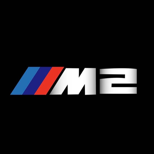 BMW 2 SERIES M2  LOGO PROJECTOT LIGHTS (quantity 1 = 1 sets/2 door lights) Nr.6024q20