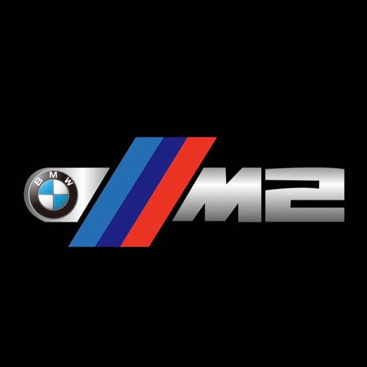 BMW  2 SERIES M2 LOGO PROJECTOT LIGHTS (quantity 1 = 1 sets/2 door lights) Nr.6024t05
