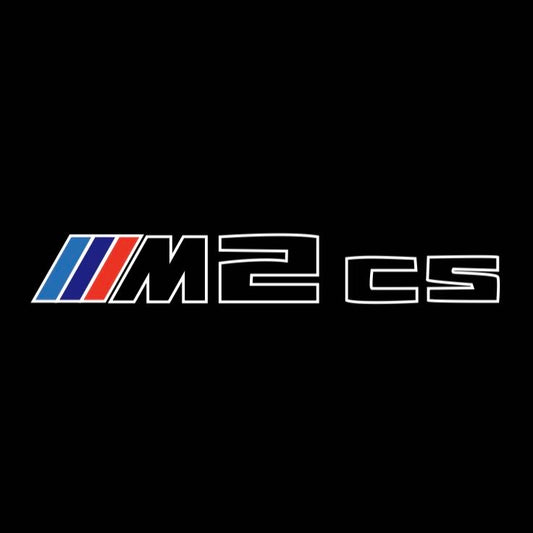 BMW  2 SERIES M2 LOGO PROJECTOT LIGHTS (quantity 1 = 1 sets/2 door lights) Nr.6024t28