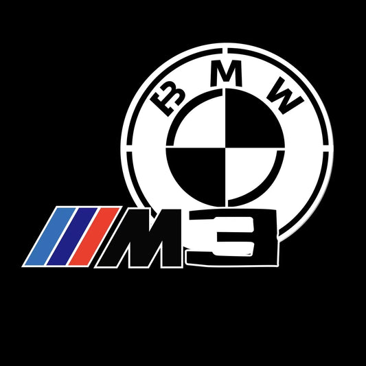 BMW 3 SERIES M3  LOGO PROJECTOT LIGHTS (quantity 1 = 1 sets/2 door lights) Nr.6024q44