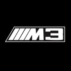 BMW 3 SERIES M3  LOGO PROJECTOT LIGHTS (quantity 1 = 1 sets/2 door lights) Nr.6024q307