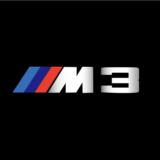 BMW 3 SERIES M3  LOGO PROJECTOT LIGHTS (quantity 1 = 1 sets/2 door lights) Nr.6024q308