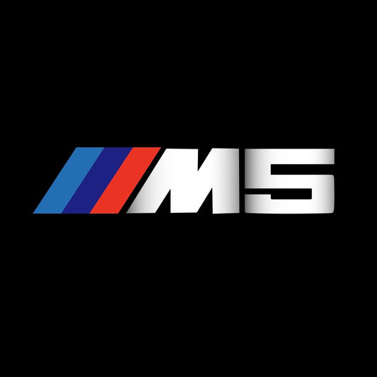 BMW  5 SERIES M5 LOGO PROJECTOT LIGHTS (quantity 1 = 1 sets/2 door lights) Nr.6024q64