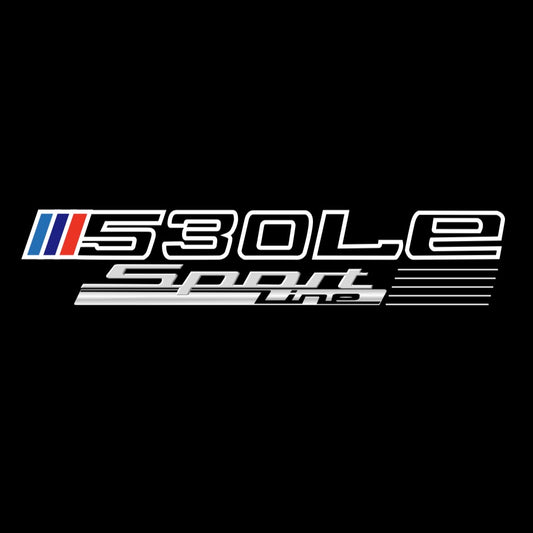 BMW  5 SERIES 530 Le LOGO PROJECTOT LIGHTS (quantity 1 = 1 sets/2 door lights) Nr.6024q62