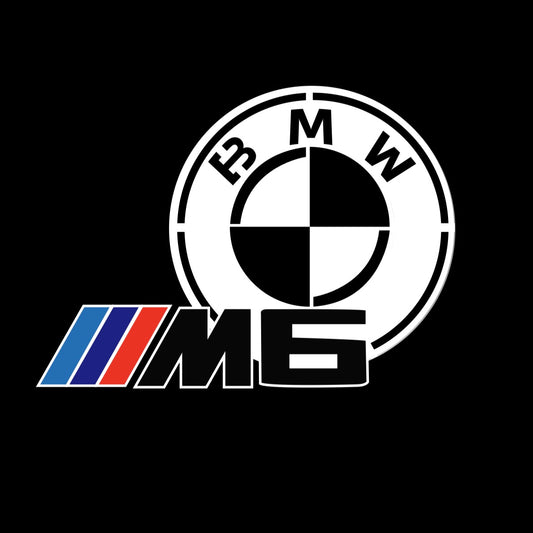 BMW 6 SERIES M6  LOGO PROJECTOT LIGHTS (quantity 1 = 1 sets/2 door lights) Nr.6024S19