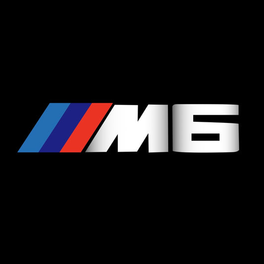 BMW 6 SERIES M6   LOGO PROJECTOT LIGHTS (quantity 1 = 1 sets/2 door lights) Nr.6024S25