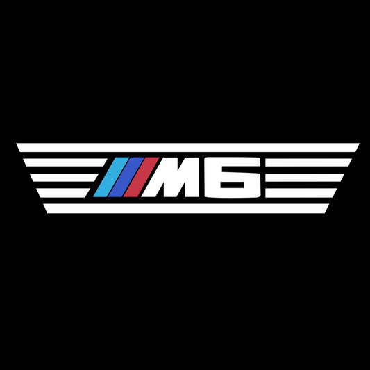 BMW 6 SERIES M6   LOGO PROJECTOT LIGHTS (quantity 1 = 1 sets/2 door lights) Nr.6024S21