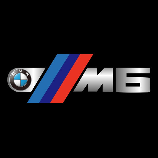 BMW 6 SERIES M6  LOGO PROJECTOT LIGHTS (quantity 1 = 1 sets/2 door lights) Nr.6024q118