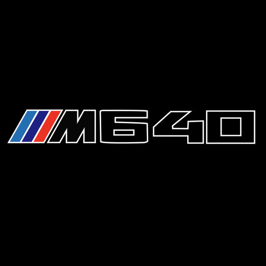 BMW 6 SERIES M640   LOGO PROJECTOT LIGHTS (quantity 1 = 1 sets/2 door lights) Nr.6024q117