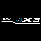 LUCES DE PROYECTOR DEL LOGOTIPO BMW M3 Nr.24 (cantidad 1 = 1 juegos / 2 luces de puerta)