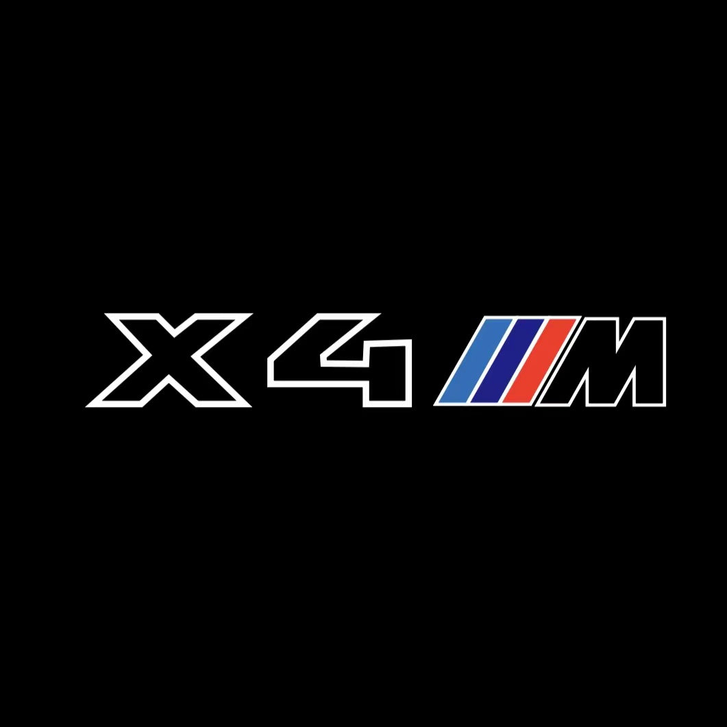 BMW  X4M LOGO PROJECTOT LIGHTS (quantity 1 = 1 sets/2 door lights) Nr.6024q0t041