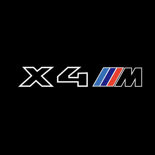 BMW  X4M LOGO PROJECTOT LIGHTS (quantity 1 = 1 sets/2 door lights) Nr.6024q0t041