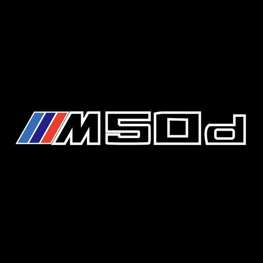 BMW X5 / X5M M50d  LOGO PROJECTOT LIGHTS (quantity 1 = 1 sets/2 door lights) Nr.6024q0t059