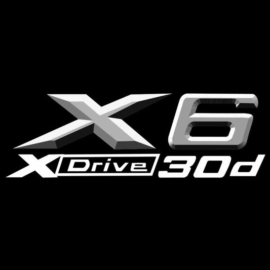 BMW X6 Xdrive  LOGO PROJECTOT LIGHTS (quantity 1 = 1 sets/2 door lights) Nr.6024q0t5