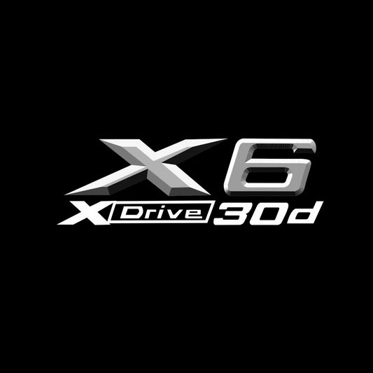 BMW X6 Xdrive  LOGO PROJECTOT LIGHTS (quantity 1 = 1 sets/2 door lights) Nr.6024q0t095