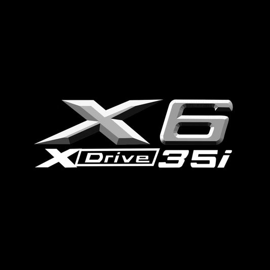 BMW X6 Xdrive  LOGO PROJECTOT LIGHTS (quantity 1 = 1 sets/2 door lights) Nr.6024q0t6