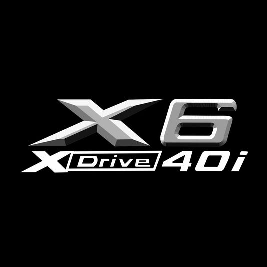 BMW X6 Xdrive  LOGO PROJECTOT LIGHTS (quantity 1 = 1 sets/2 door lights) Nr.6024q0t7