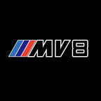 BMW M V8  LOGO PROJECTOT LIGHTS (quantity 1 = 1 sets/2 door lights) Nr.6024q0t090