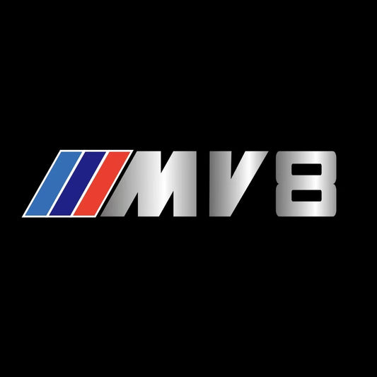 BMW  M V8 LOGO PROJECTOT LIGHTS (quantity 1 = 1 sets/2 door lights) Nr.6024q0t12