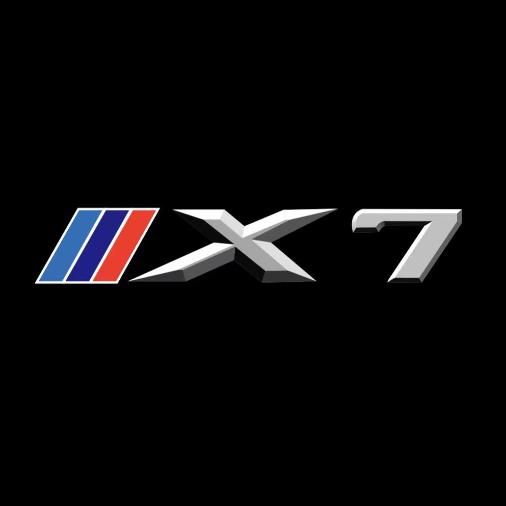 BMW M3 LOGO PROJECTOR LIGHTS Nr.24 (الكمية 1 = 1 مجموعة / 2 أضواء باب)