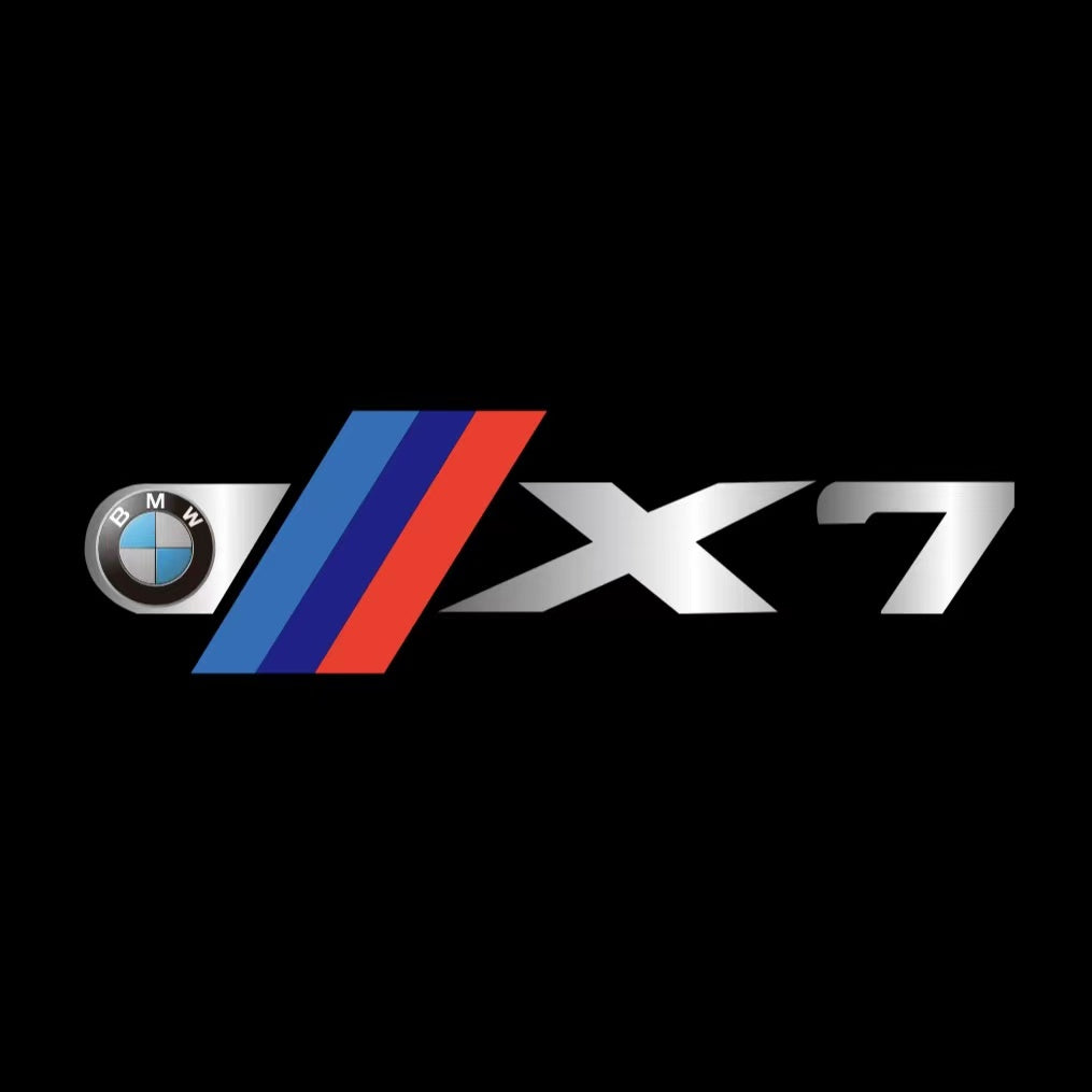 BMW M3 LOGO PROJECTOR LIGHTS Nr.24 (الكمية 1 = 1 مجموعة / 2 أضواء باب)