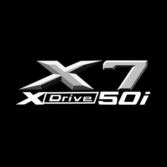 BMW X7 Xdrive 50i  LOGO PROJECTOT LIGHTS (quantity 1 = 1 sets/2 door lights) Nr.6024q0t0110