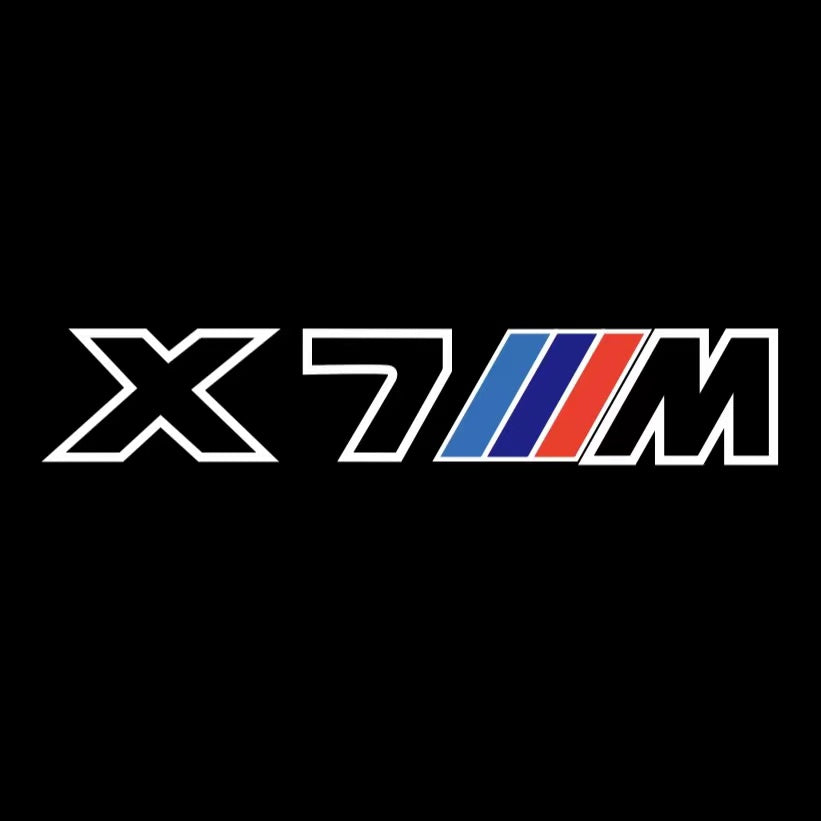 BMW M3 LOGO PROJECTOR LIGHTS Nr.24 (الكمية 1 = 1 مجموعة / 2 أضواء باب)