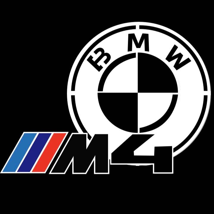 BMW 4  SERIES M4  LOGO PROJECTOT LIGHTS (quantity 1 = 1 sets/2 door lights) Nr.6024q309