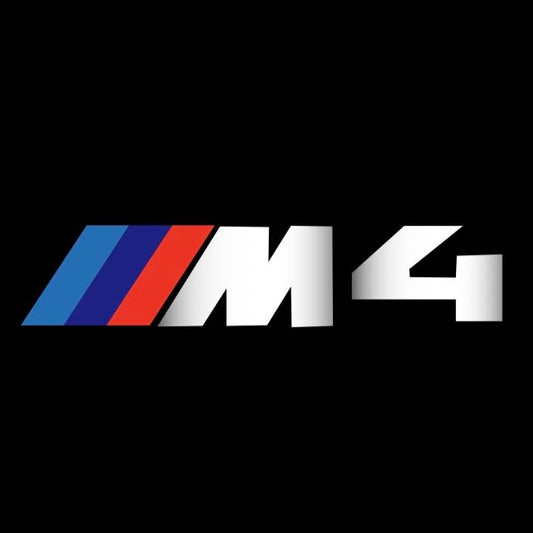 BMW 4  SERIES M4   LOGO PROJECTOT LIGHTS (quantity 1 = 1 sets/2 door lights) Nr.6024t33
