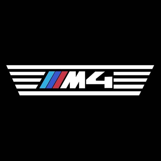BMW  M4   LOGO PROJECTOT LIGHTS (quantity 1 = 1 sets/2 door lights) Nr.6024q44