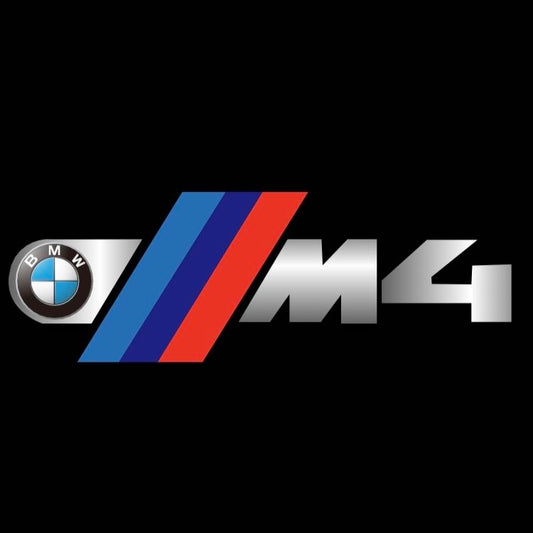 BMW  4  SERIES M4  LOGO PROJECTOT LIGHTS (quantity 1 = 1 sets/2 door lights) Nr.6024t38