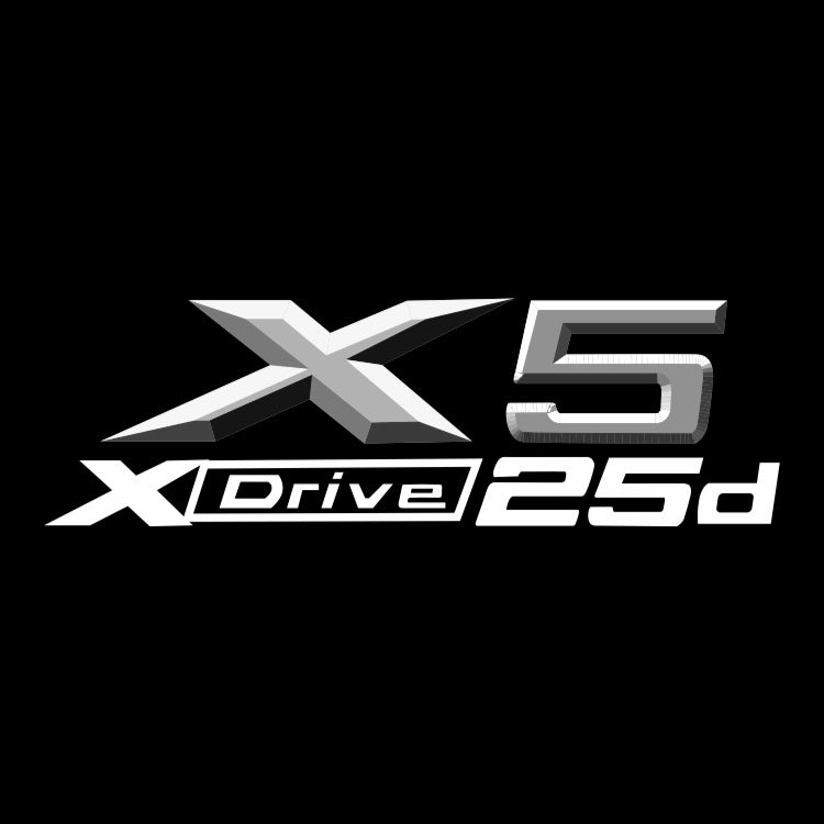 BMW X5 XDrive 25d  LOGO PROJECTOT LIGHTS (quantity 1 = 1 sets/2 door lights) Nr.6024q0t064