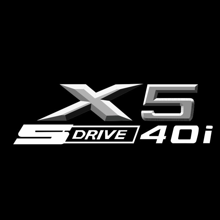 BMW X5 Xdrive 40i LOGO PROJECTOT LIGHTS (quantity 1 = 1 sets/2 door lights) Nr.6024q0t061