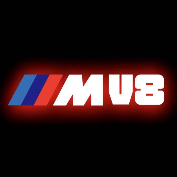 BMW  V8 M  LOGO PROJECTOT LIGHTS (quantity 1 = 1 sets/2 door lights) Nr.6024q49