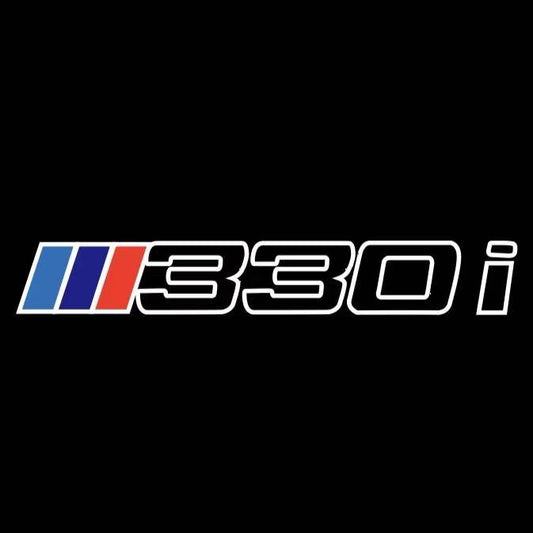BMW 3 SERIES 330 i LOGO PROJECTOT LIGHTS (quantity 1 = 1 sets/2 door lights) Nr.6024q306