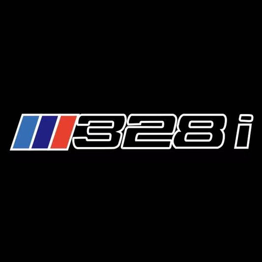 BMW 3 SERIES 328 i  LOGO PROJECTOT LIGHTS (quantity 1 = 1 sets/2 door lights) Nr.6024q32