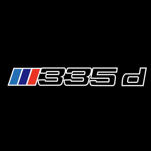 BMW 3 SERIES  335 d    LOGO PROJECTOT LIGHTS (quantity 1 = 1 sets/2 door lights) Nr.6024q42