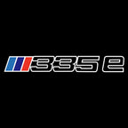 BMW 3 SERIES 335e  LOGO PROJECTOT LIGHTS (quantity 1 = 1 sets/2 door lights) Nr.6024q302