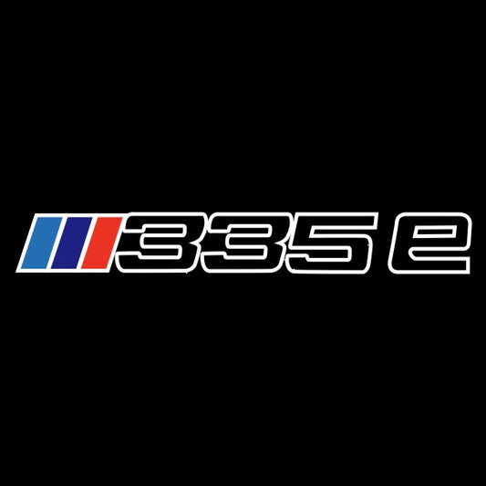 BMW 3 SERIES 335e  LOGO PROJECTOT LIGHTS (quantity 1 = 1 sets/2 door lights) Nr.6024q302