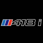 BMW  4 SERIES 418 i  LOGO PROJECTOT LIGHTS (quantity 1 = 1 sets/2 door lights) Nr.6024t39