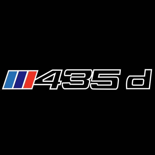 BMW  4  SERIES 435 d LOGO PROJECTOT LIGHTS (quantity 1 = 1 sets/2 door lights) Nr.6024q46